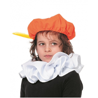 Pietenkostuum kraag wit voor kinderen