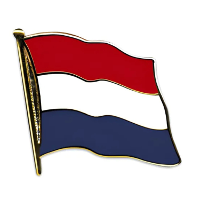 Pin Vlag Nederland   2 cm   vlaggen speldje   supporter   mini broche