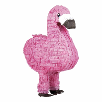 Pinata Flamingo   roze   63 x 39 cm