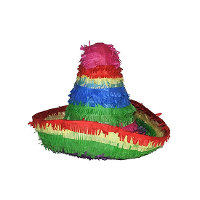 Merkloos Pinata sombrero