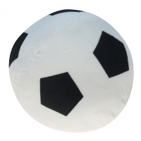 Pluche ballen   speelgoed voetbal   Dia 16 cm   spelen en knuffelen
