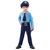 Politieman verkleedkleding kostuum   voor jongens   politie agent   carnaval   verkleedpak