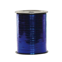 Polyband cadeaulint op spoel   blauw   250 meter   sierlint   cadeauverpakkingen