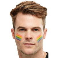 Regenboog vlag schmink stift   vlag   pride thema   gay pride   LHGBTI