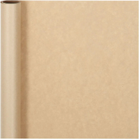 Rol inpakpapier/cadeaupapier   1x   naturel/DIY   500 x 50 cm