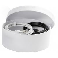 Ronde witte hobby knutsel doos   dozen van karton   10.5 X 4.5 Cm   Hoedendoos   cadeauverpakking