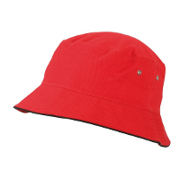Rood kinder vissershoedje