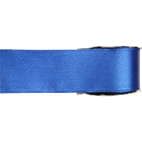 Satijn Sierlinten   blauw   glanzend   breed 25 mm   Lengte 25 meter   cadeau inpakken   versieren