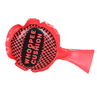 Scheetkussen/scheetzak 9 cm   rood   Fopartikelen   1 April grappen   poep geluid maken   funny