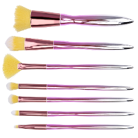 Schmink penselen/kwasten setje van 7x stuks   Cosmetica en schmink   synthetisch