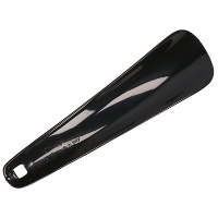 Schoenlepel kunststof   zwart   15 cm   Schoen instaphulp   Schoenen accessoires