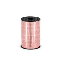 Sierlint kunststof   rose goud   5 mm x 225 meter   cadeaulint   hobbylint