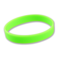 Siliconen armbandjes   stretch   neon groen   polsbandjes   volwassenen