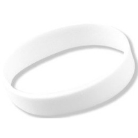 Siliconen armbandjes   stretch   wit   polsbandjes   volwassenen