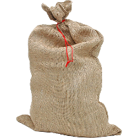 Sinterklaas/kerst Cadeau zak   groot   jute   voor Sint en Kerst cadeautjes   90 x 60 cm