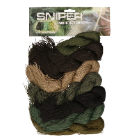 Sniper camouflage draad   polyester   multi kleuren   leger thema artikelen