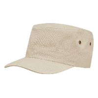Soldiers cap voor volwassenen   petje   hoedje   kaky/beige   clip sluiting   outdoor