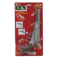 Speelgoed cowboy revolver   8 schoten   voor kinderen