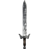 Speelgoed ridderzwaard zilver/brons 68 cm