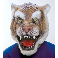 Merkloos Tijger masker voor volwassenen