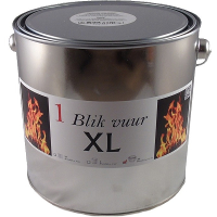 Tuinfakkel vuur verlichting in blik   16,5 x 15 cm   6 12 branduur   Zweedse fakkel   Vuurblik