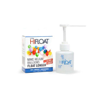 Ultra Hi Float met pomp   helium gel voor latex ballonnen   150 ml