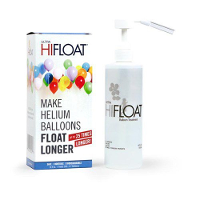 Ultra Hi float met pomp   helium gel voor latex ballonnen   473 ml