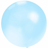 Verjaardagfeest ballonnen   60 cm   blauw   extra grote ballon   versiering   verjaardag