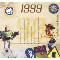 Merkloos Verjaardagskaart 1999