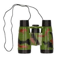 Verkleed carnaval verrekijker camouflage print   voor kinderen/volwassenen   kunststof   Explorer