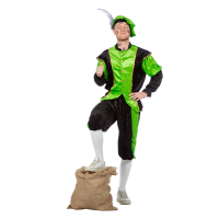 Verkleedkleding Groene pieten kostuum budget