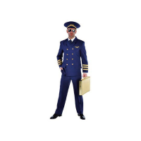Verkleedkleding Piloten kostuum voor heren