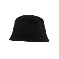 Vissershoedje   zwart   bucket hat   one size   zonnehoedje voor volwassenen