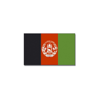 Vlag Afghanistan   90 x 150 cm   feestartikelen   landen thema supporter   versiering