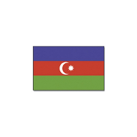 Vlag Azerbeidzjan   90 x 150 cm   Azerbeidzjaanse Vlaggen   Az?Rbaycan / Azerbaijani