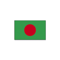 Vlag Bangladesh   90 x 150 cm   Bengaalse Vlaggen   Bangladesh