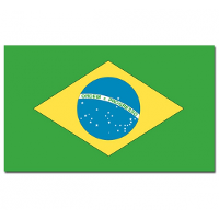 Vlag Brazili?   90 X 150 cm   Braziliaanse Vlag   Brasil