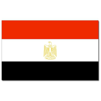 Vlag Egypte   90 x 150 cm   Egyptische Vlag   Egypt