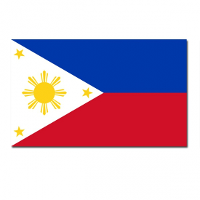 Vlag Filipijnen   90 x 150 cm   Filipijnse Vlag   Philippines