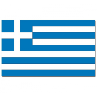 Vlag Griekenland 90 x 150 cm feestartikelen