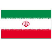 Vlag Iran   90 x 150 cm   Iraanse Vlag   Landen versiering