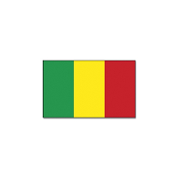 Vlag Mali   90 x 150 cm ? Polyester   Malinese vlag   met ophangringen