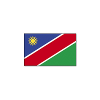 Vlag Namibie   90 x 150 cm   Namibische Vlag   Landen versiering