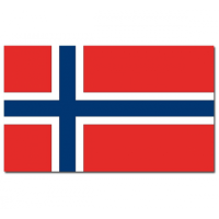 Vlag Noorwegen 90 x 150 cm feestartikelen