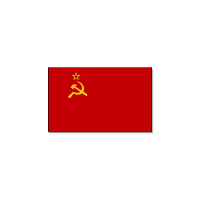 Vlag Sovjet Unie   90 x 150 cm   feestartikelen   USSR land thema   supporter/fan   decoratie