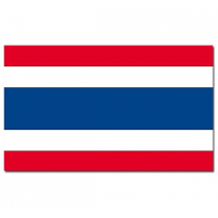 Vlag Thailand   90 x 150 cm   Thaise Vlag   Thailand