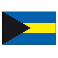 Vlag van de Bahamas   90 x 150 cm   feestartikelen   landen thema   supporters versieringen