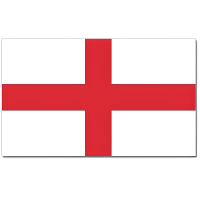 Vlag van Engeland St George   90 x 150 cm   polyester   ophangringen   binnen en buiten