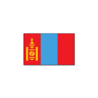 Vlag van Mongolie   90 x 150 cm   feestartikelen   Landen thema   supporters