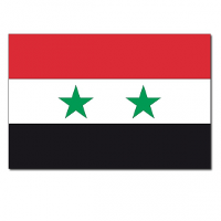 Vlag van Syrie   90 x 150 cm   feestartikelen   Landen thema   supporters